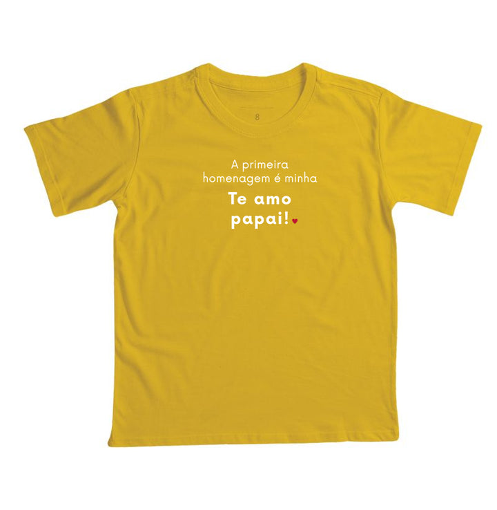 A primeira homenagem é minha: te amo papai!
