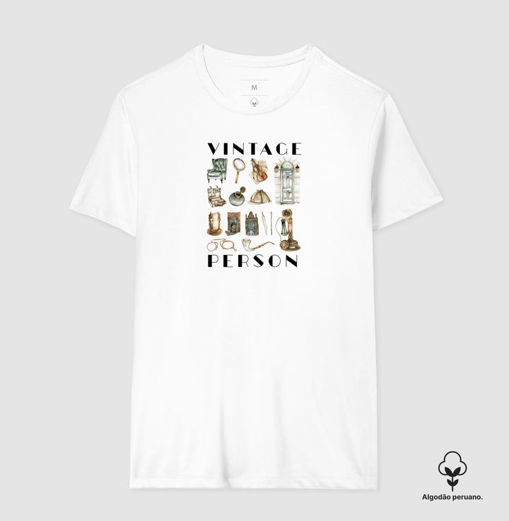 Vintage Person - Algodão Premium Peruano