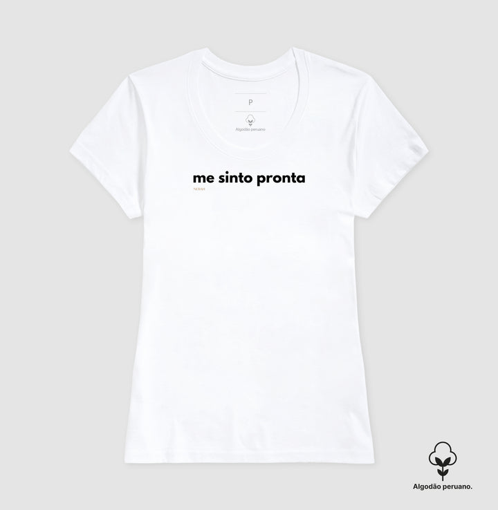 Me sinto pronta