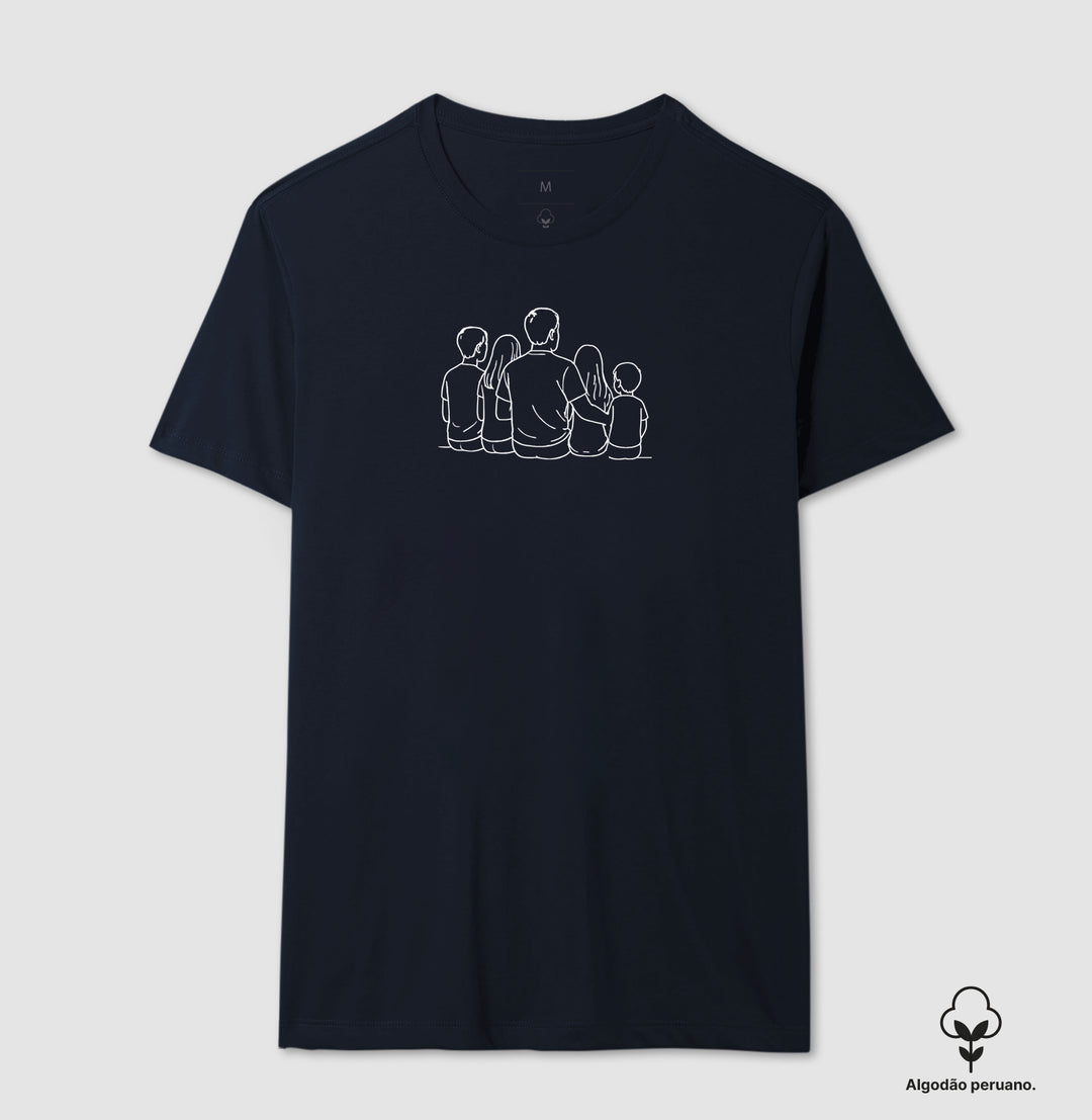 Pai/Avô de 4 filhos/netos - 2 meninos e 2 meninas - Personalizada