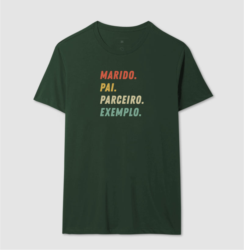 Marido, pai, parceiro, exemplo