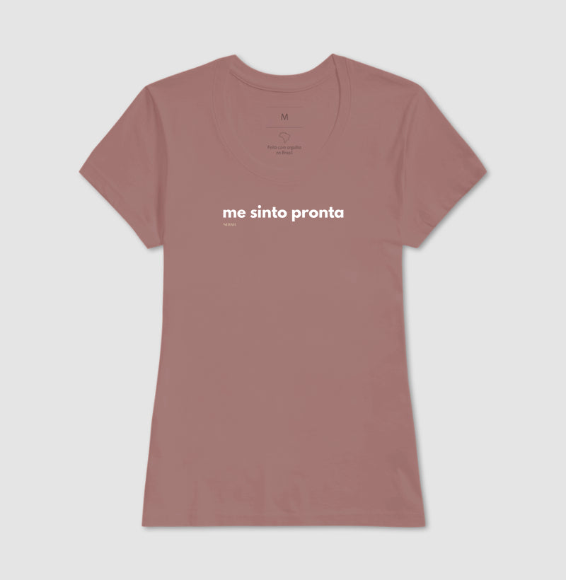 Me sinto pronta