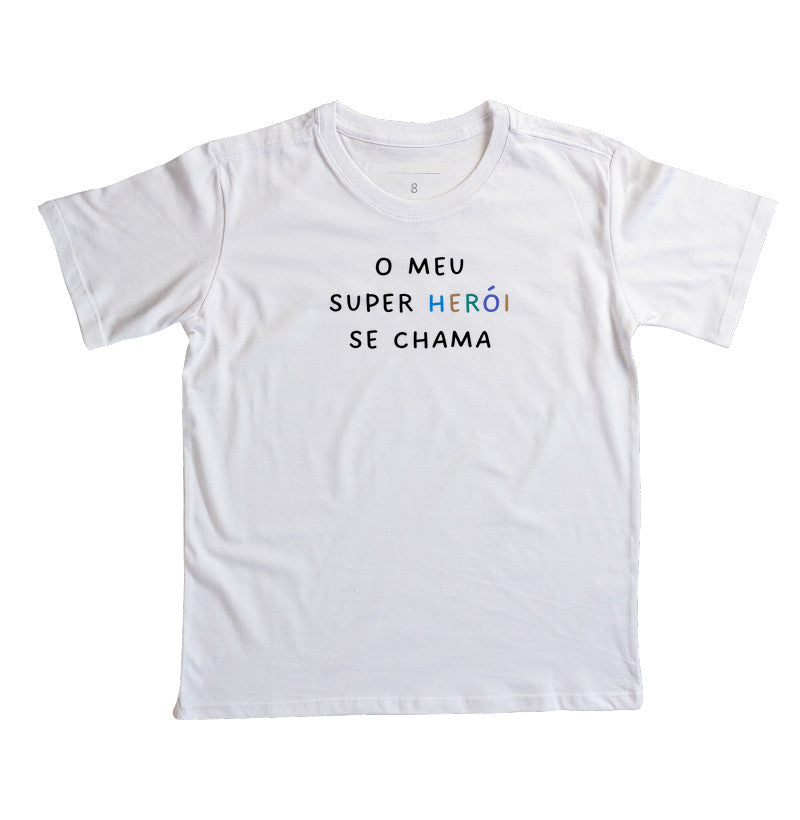 Meu super herói se chama - Infantil - Personalizada