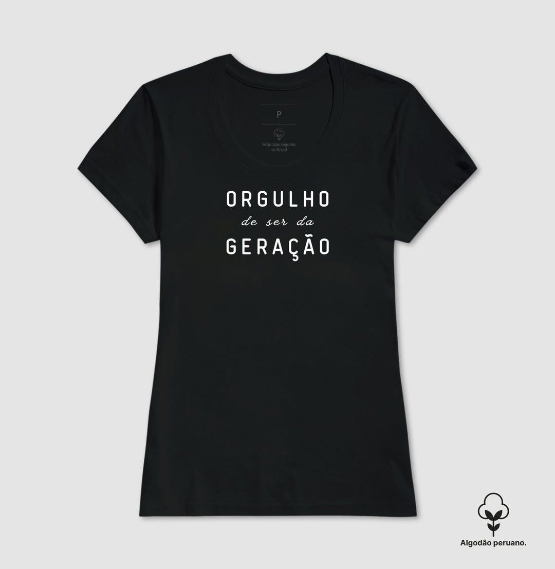 Orgulho de ser da geração