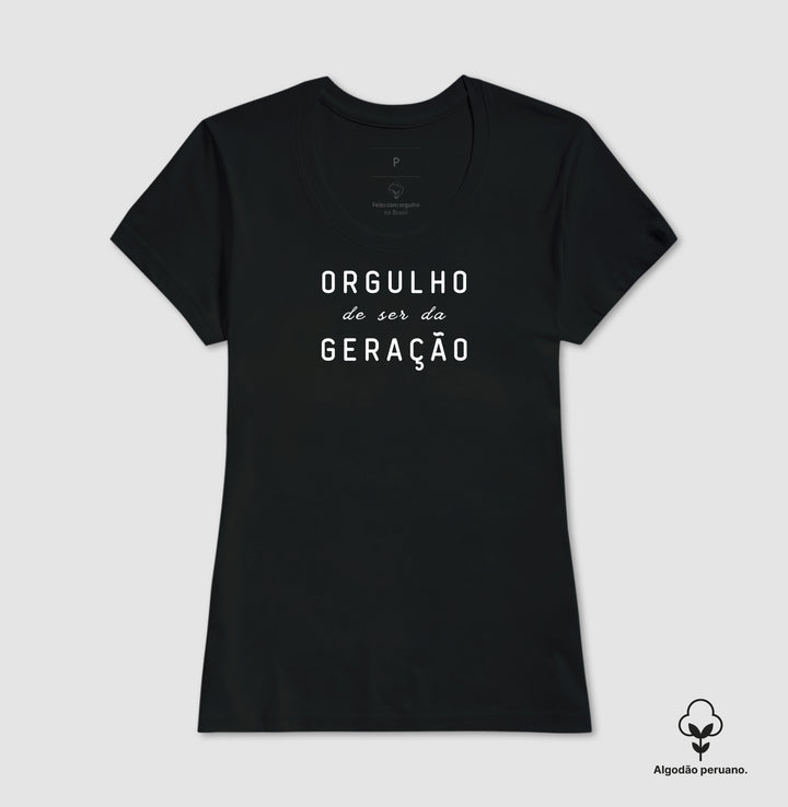 Orgulho de ser da geração