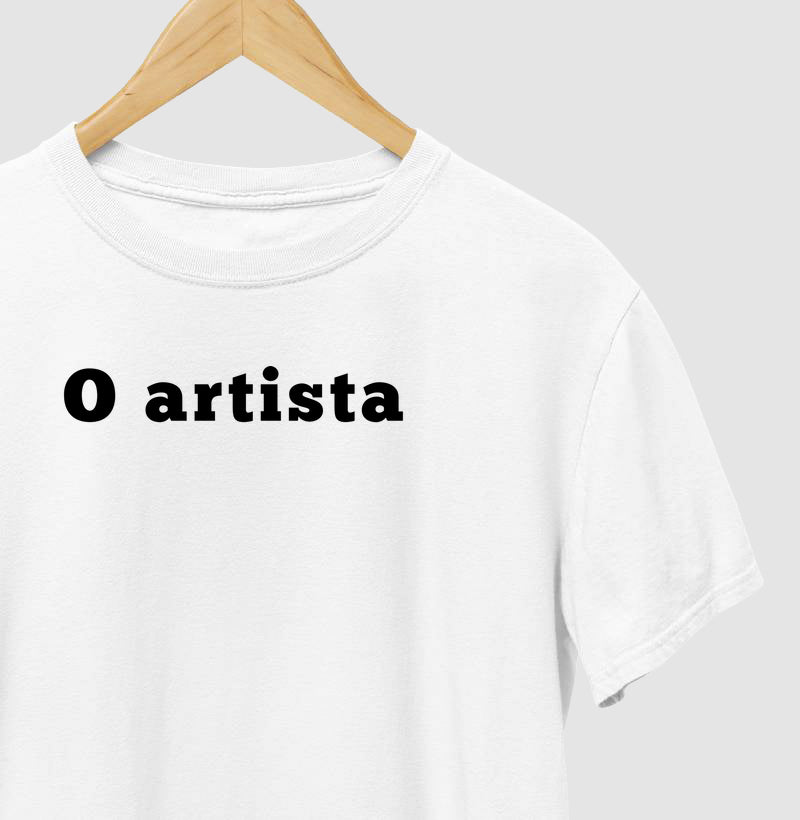 O artista - Combina com: A obra de arte (infantil/body)