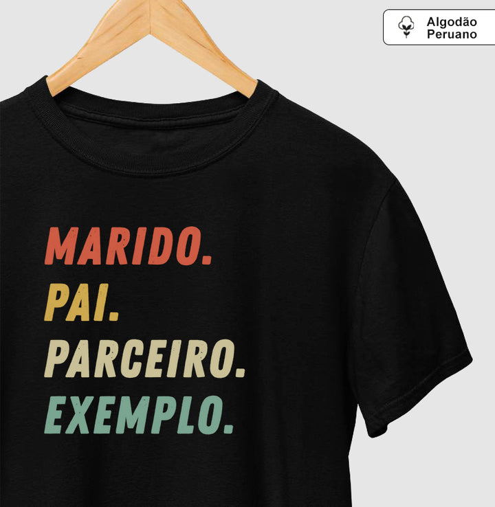 Marido, pai, parceiro, exemplo