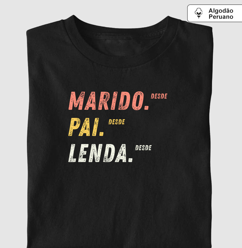 Marido, pai, lenda - Personalizada