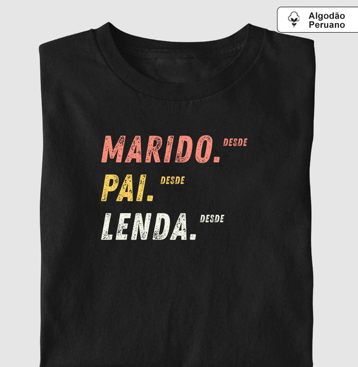 Marido, pai, lenda - Personalizada