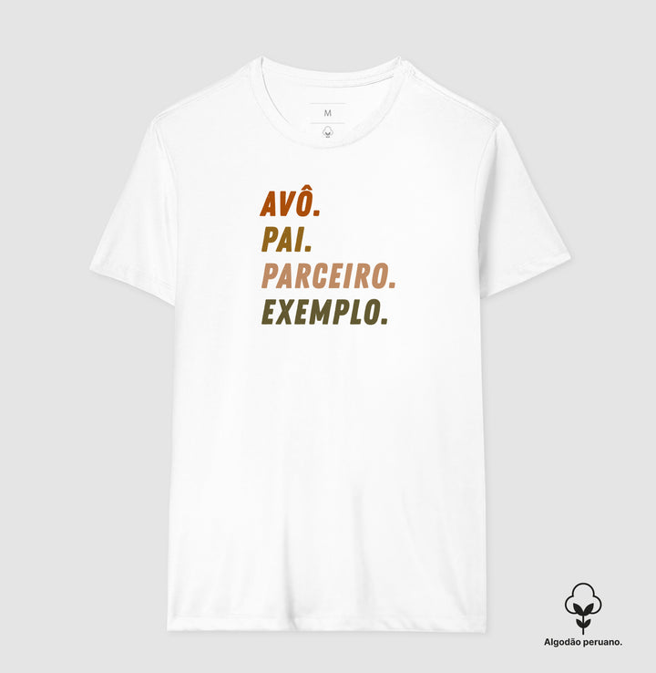 Avô, pai, parceiro, exemplo