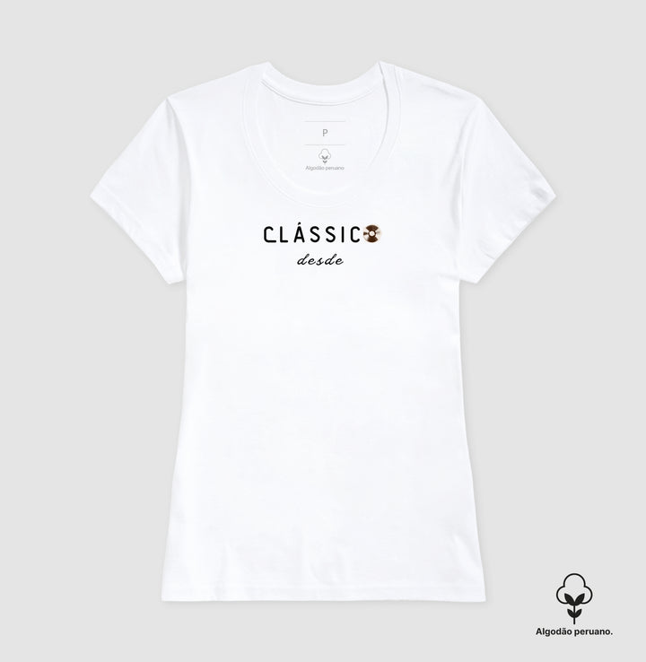 Clássico desde - Personalizada - Algodão Premium Peruano