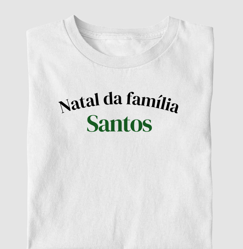 Natal da família Santos