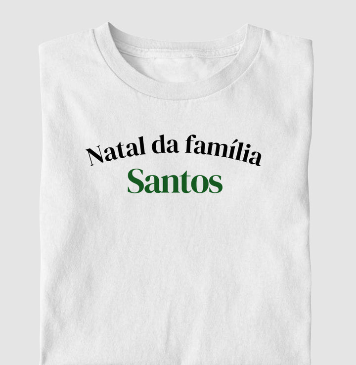 Natal da família Santos