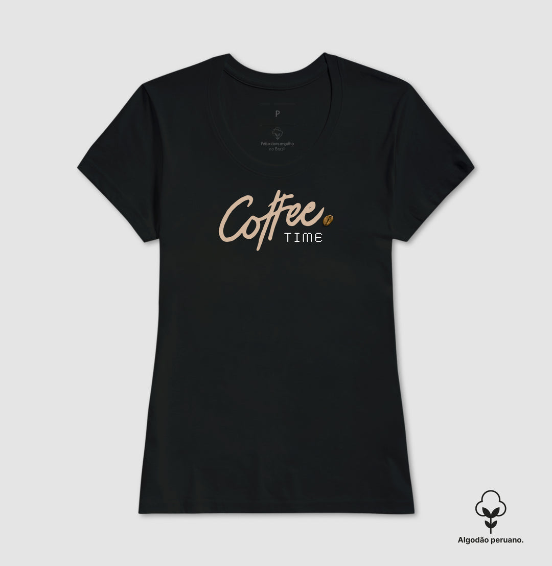 Coffee time - Algodão Premium Peruano