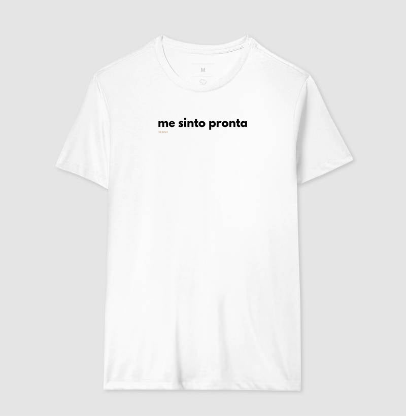 Me sinto pronta