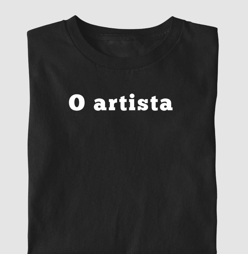 O artista - Combina com: A obra de arte (infantil/body)