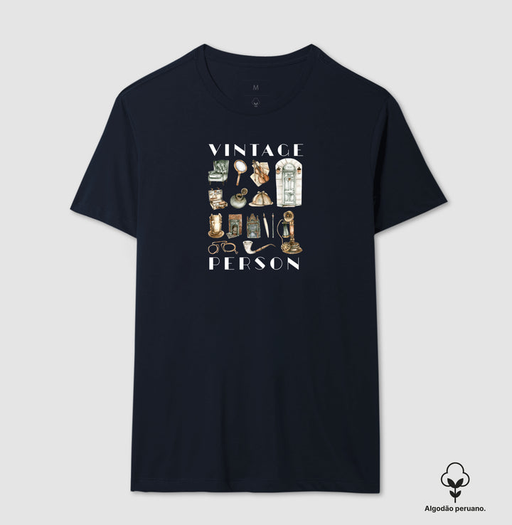 Vintage Person - Algodão Premium Peruano