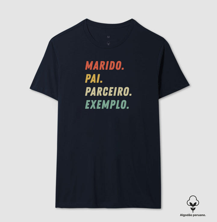 Marido, pai, parceiro, exemplo