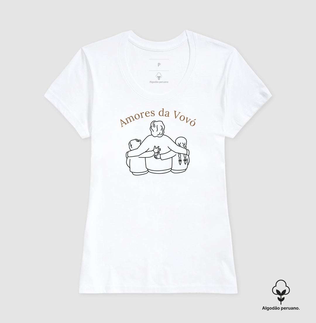 Amores da Vovó - Branca - Personalizada