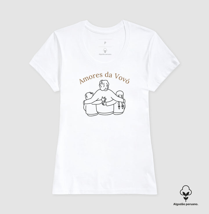 Amores da Vovó - Branca - Personalizada