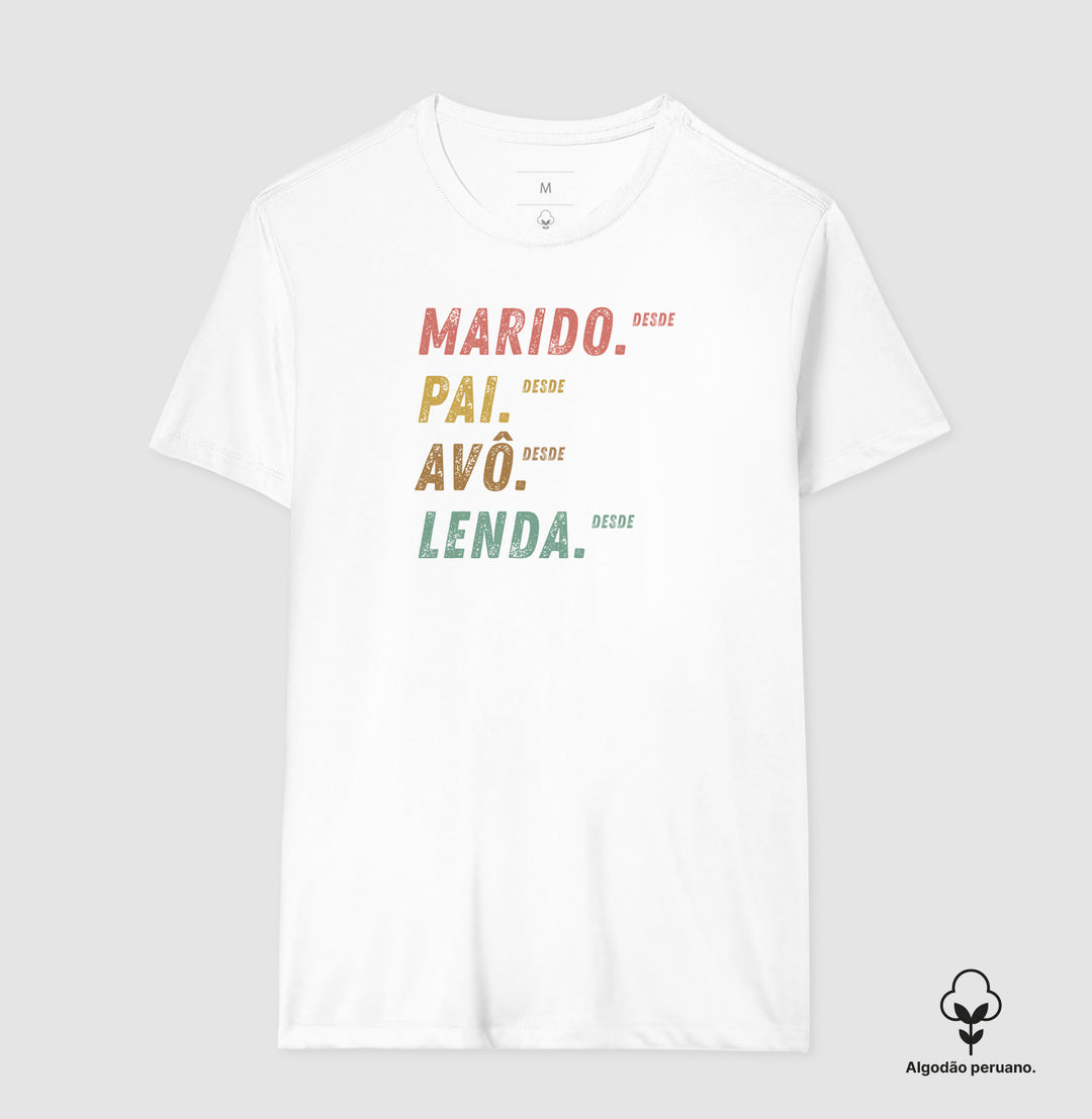 Marido, pai, avô, lenda - Personalizada