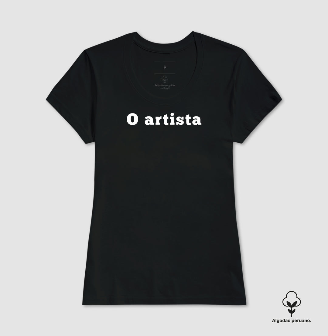 O artista - Combina com: A obra de arte (infantil/body)