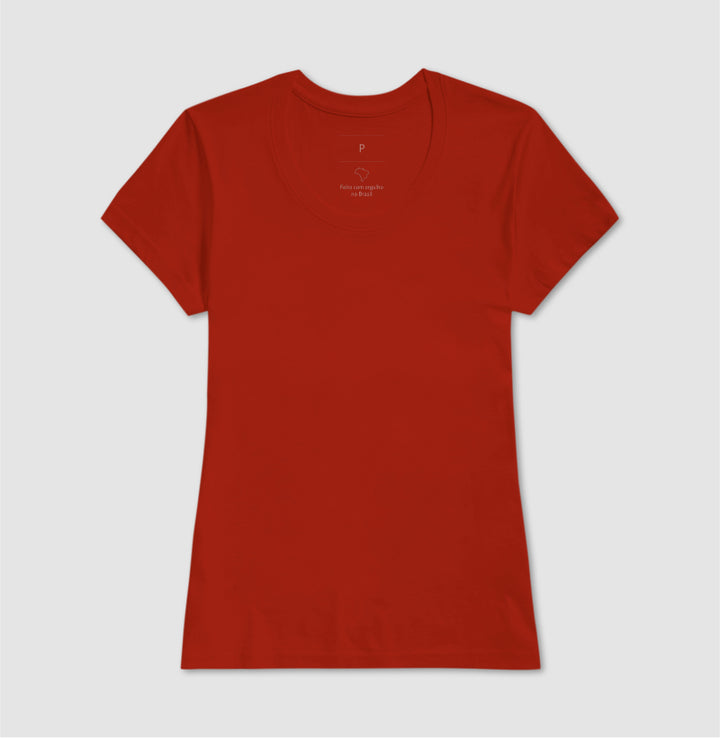 Camiseta em 100% algodão - Sem estampa