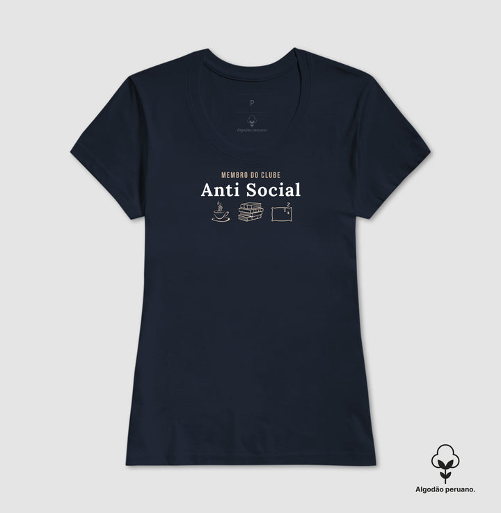 Membro do Clube Anti Social - Algodão Peruano Premium