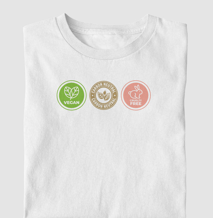 Vegan, cruelty free, carbon neutral
