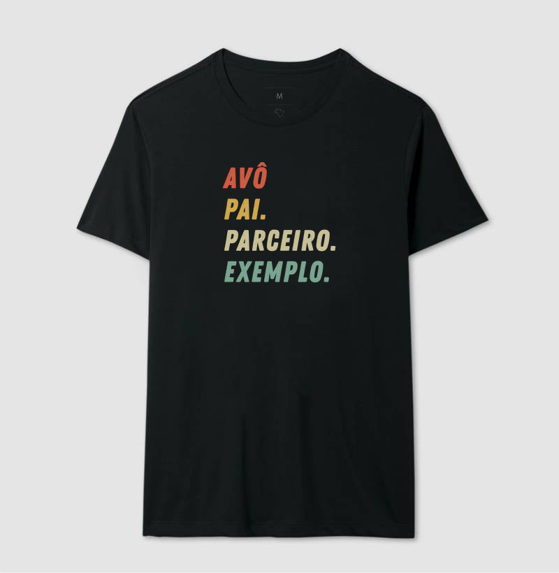 Avô, pai, parceiro, exemplo