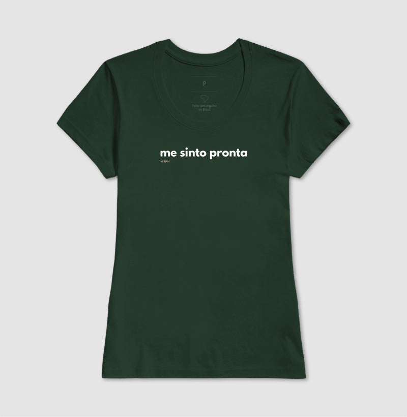 Me sinto pronta