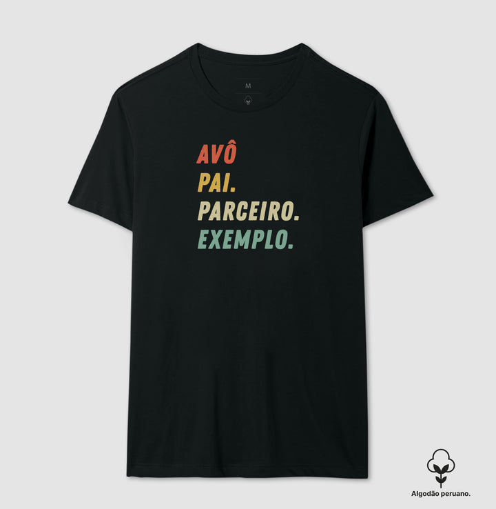 Avô, pai, parceiro, exemplo