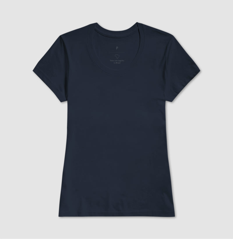 Camiseta em 100% algodão - Sem estampa