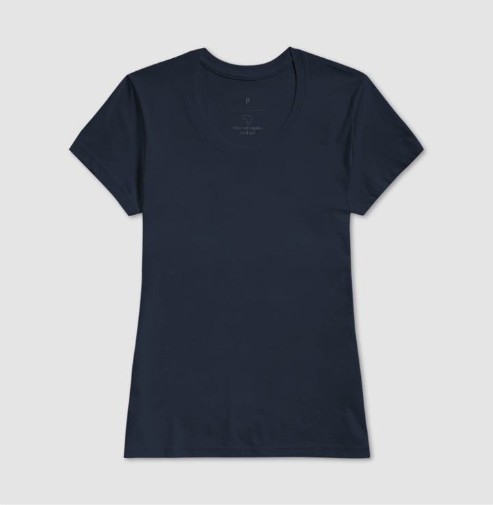 Camiseta em 100% algodão - Sem estampa