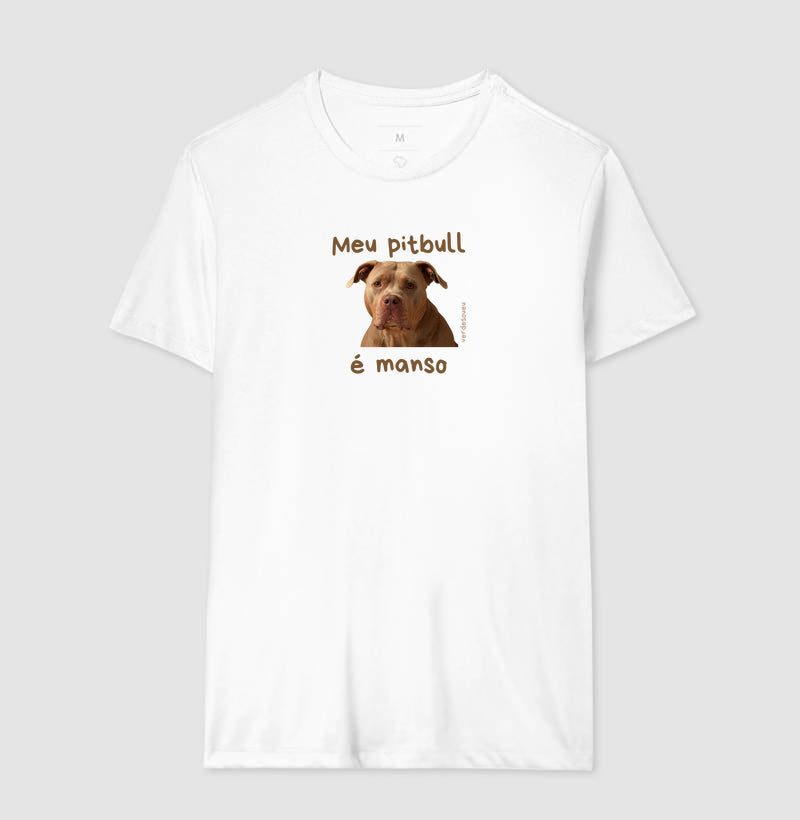 Meu pitbull é manso