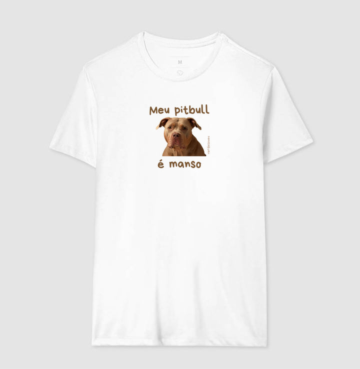 Meu pitbull é manso
