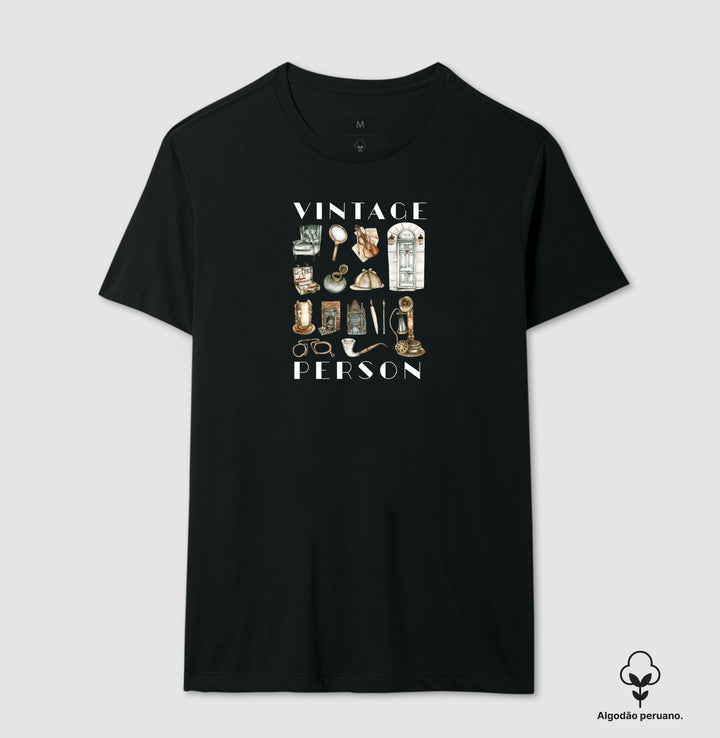 Vintage Person - Algodão Premium Peruano