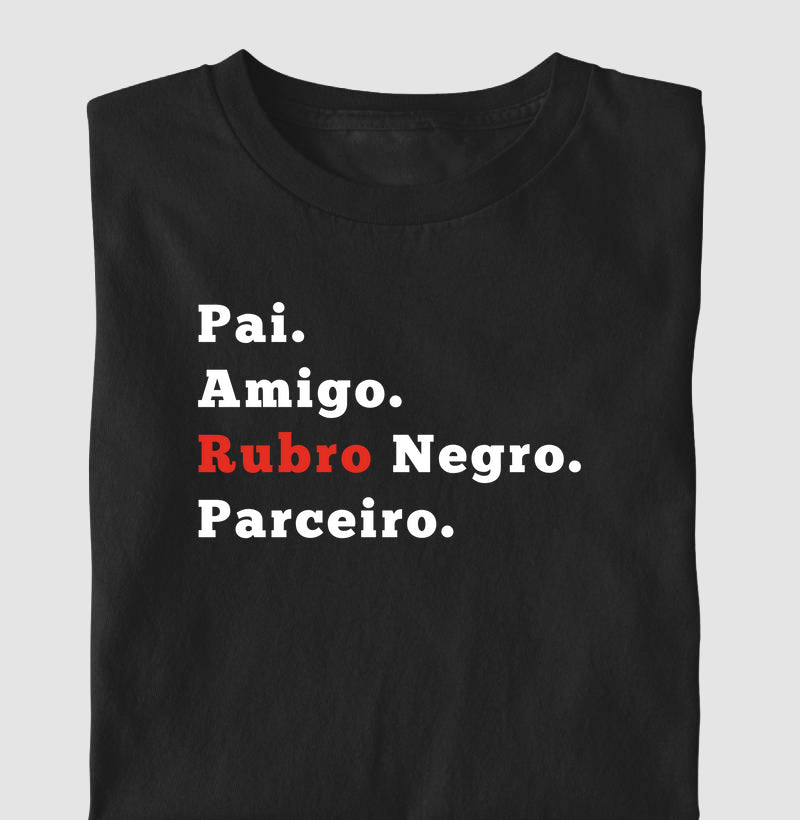 Pai, Parceiro, Rubro Negro - Flamengo
