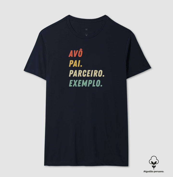 Avô, pai, parceiro, exemplo