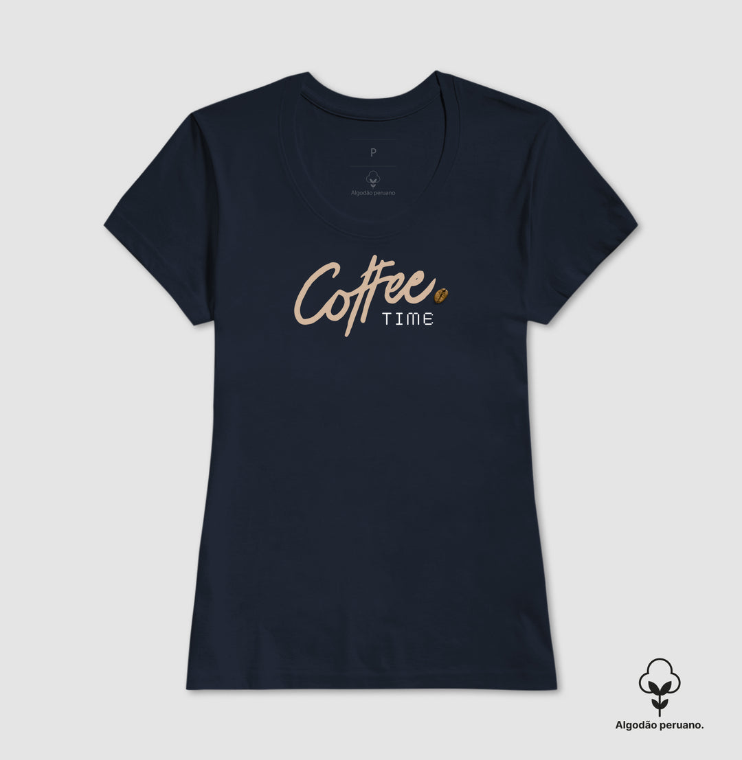 Coffee time - Algodão Premium Peruano