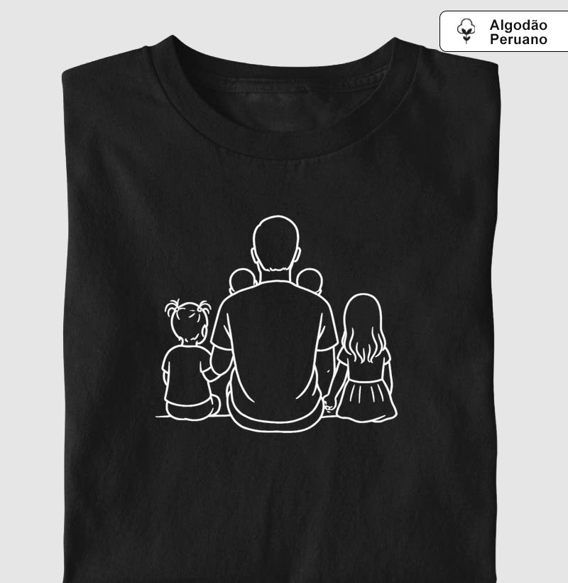 Pai de 4 Filhos - (2 meninas e 2 RN) - Personalizada