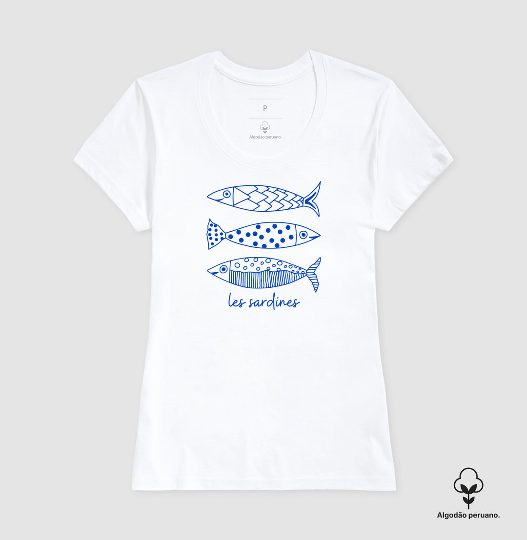 Les Sardines - Algodão Premium
