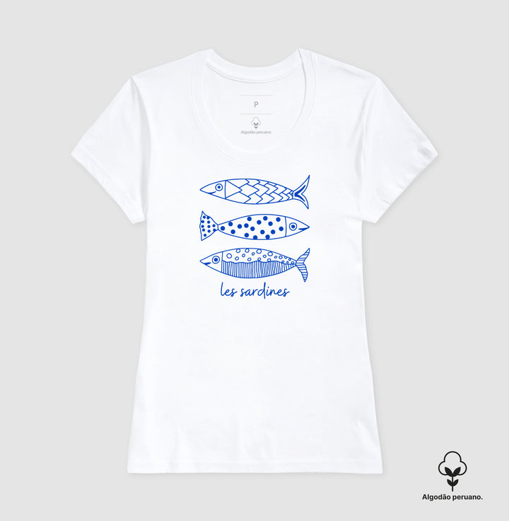 Les Sardines - Algodão Premium