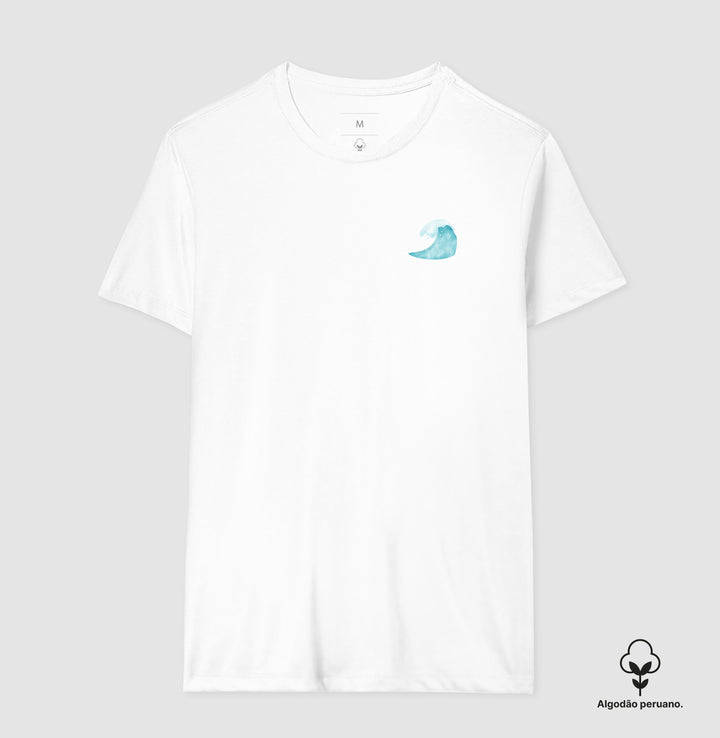 Wave - minimalista - Algodão Premium