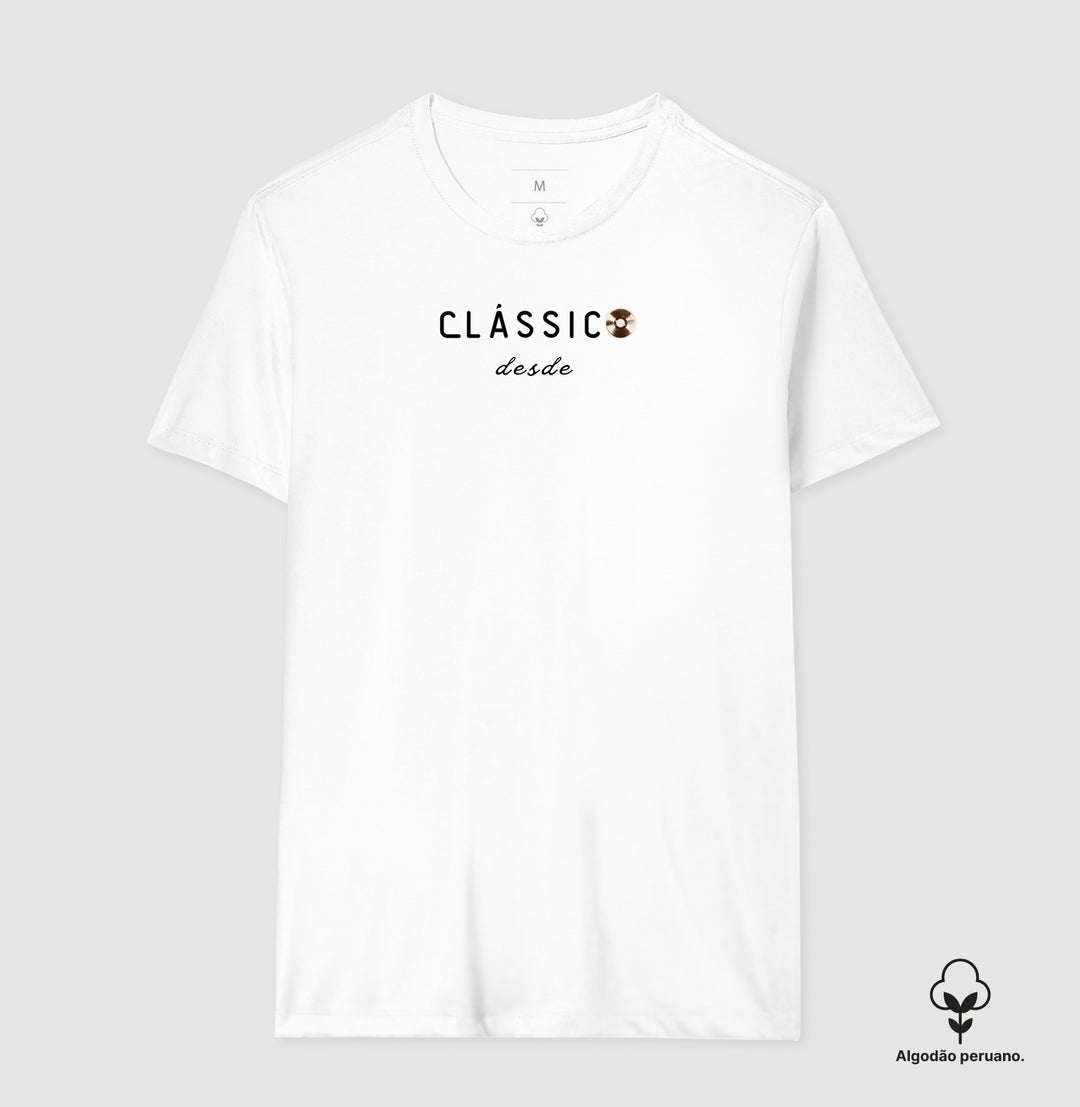 Clássico desde - Personalizada - Algodão Premium Peruano