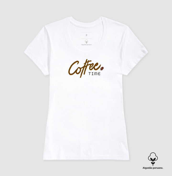 Coffee time - Algodão Premium Peruano