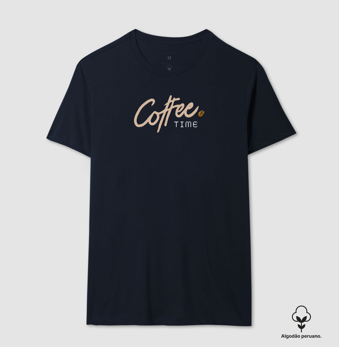 Coffee time - Algodão Premium Peruano
