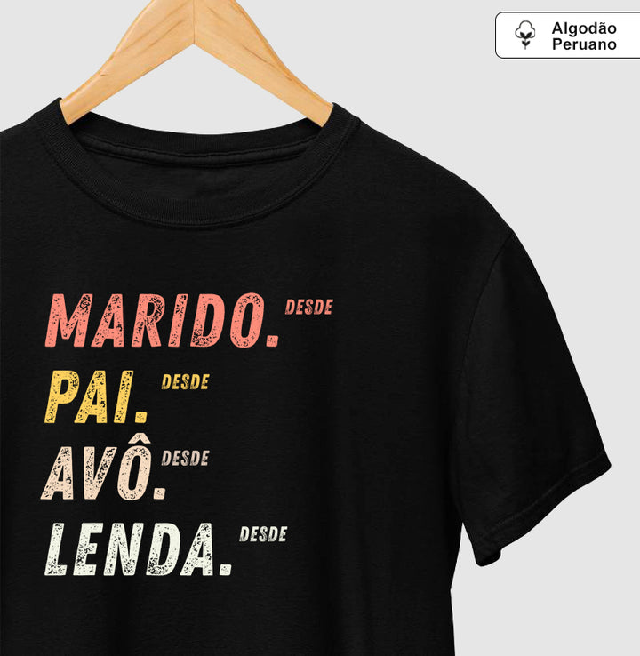 Marido, pai, avô, lenda - Personalizada