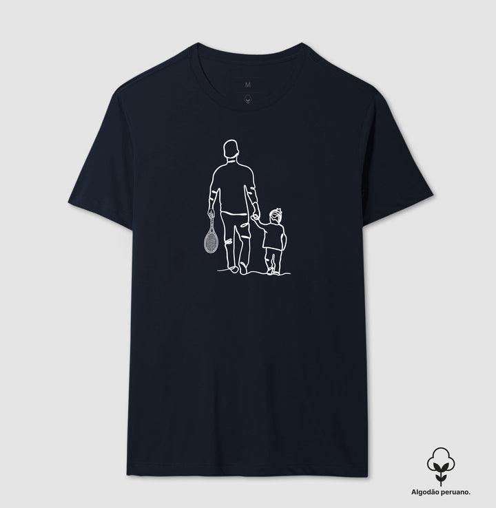 [Pai tenista] Com 1 filha - Personalizada