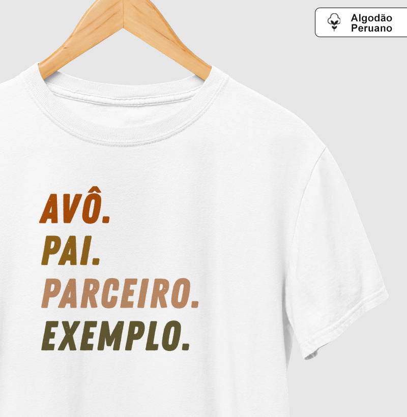 Avô, pai, parceiro, exemplo